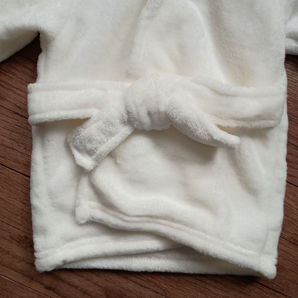 Fleece Cat-Ear Fuzzy Bath Robe - Picture 2 of 5
